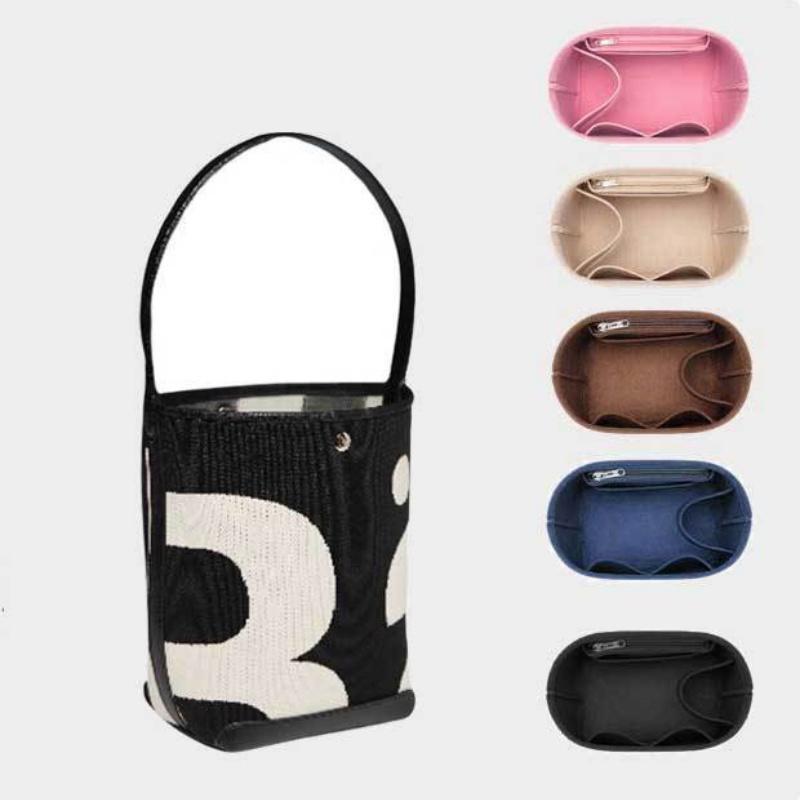 Women Bags Goyard - Felt Insert Bag Cosmetic Organizer For