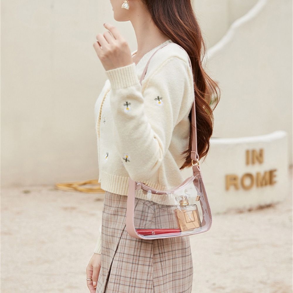 Candy Color Transparent Should - Jelly Bag Clear Pvc avis et prix
