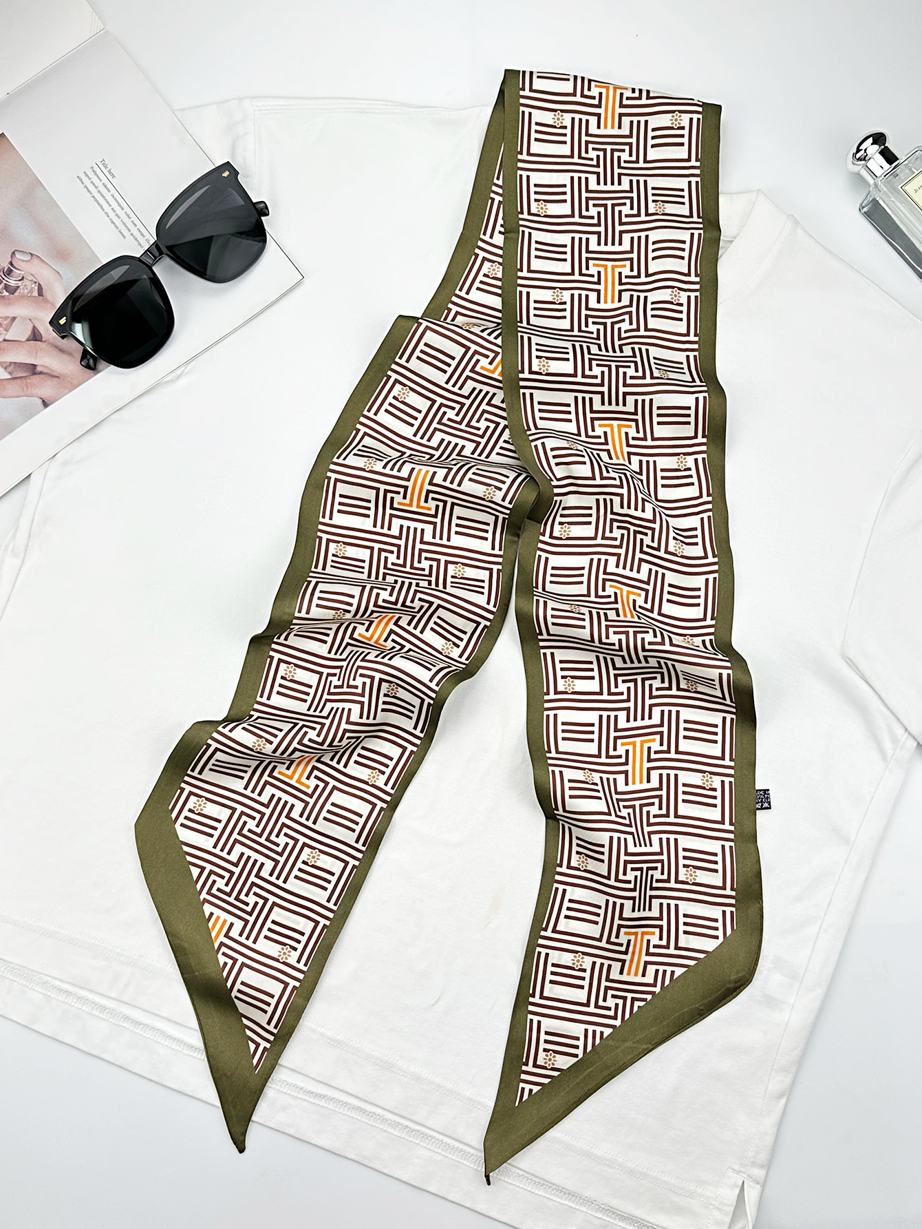 Luxury Geometry Skinny Silk Sc - Women Bags For Office avis et prix