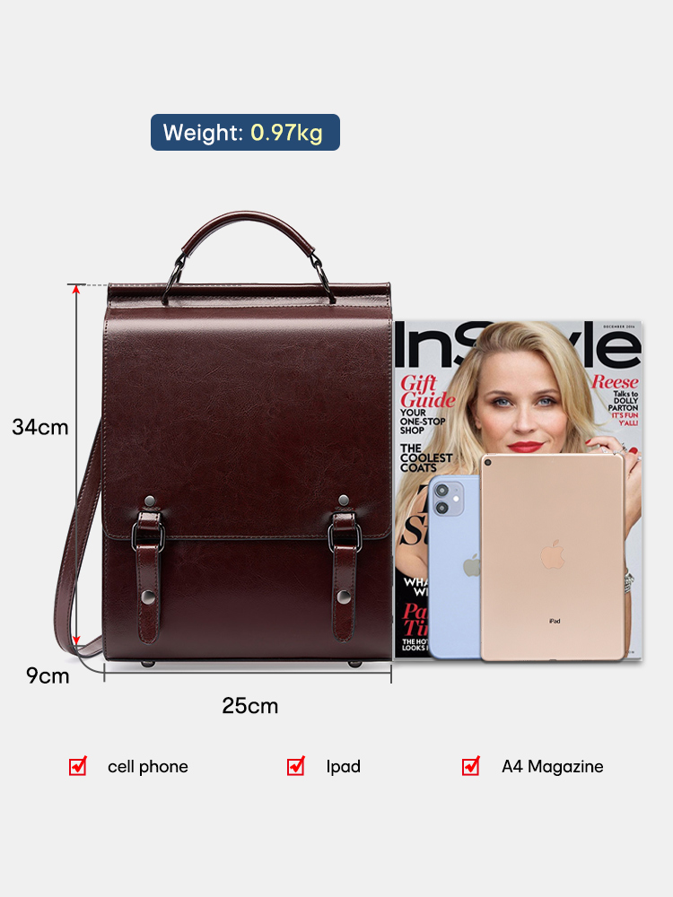 Zency Female Fashion Backpack  - Women Bags For Office avis et prix