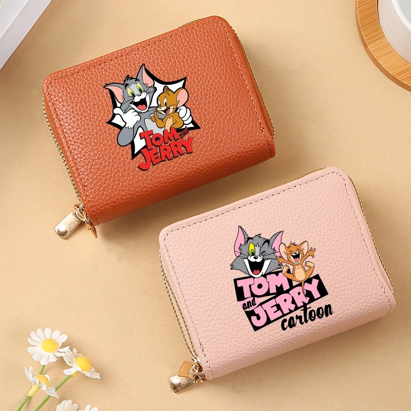 Tom and Jerry Cute Card Holder - Women Bags With Wallet avis et prix