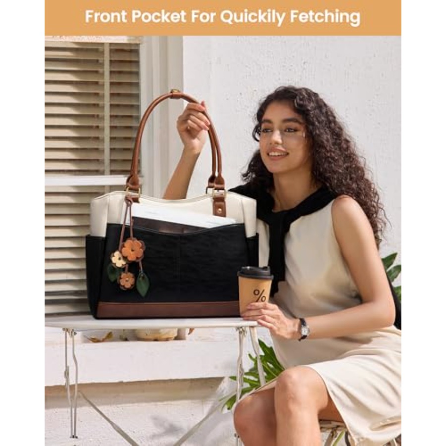 LOVEVOOK Laptop Bag for Women, - Women'S Tote Bags For Work avis et prix