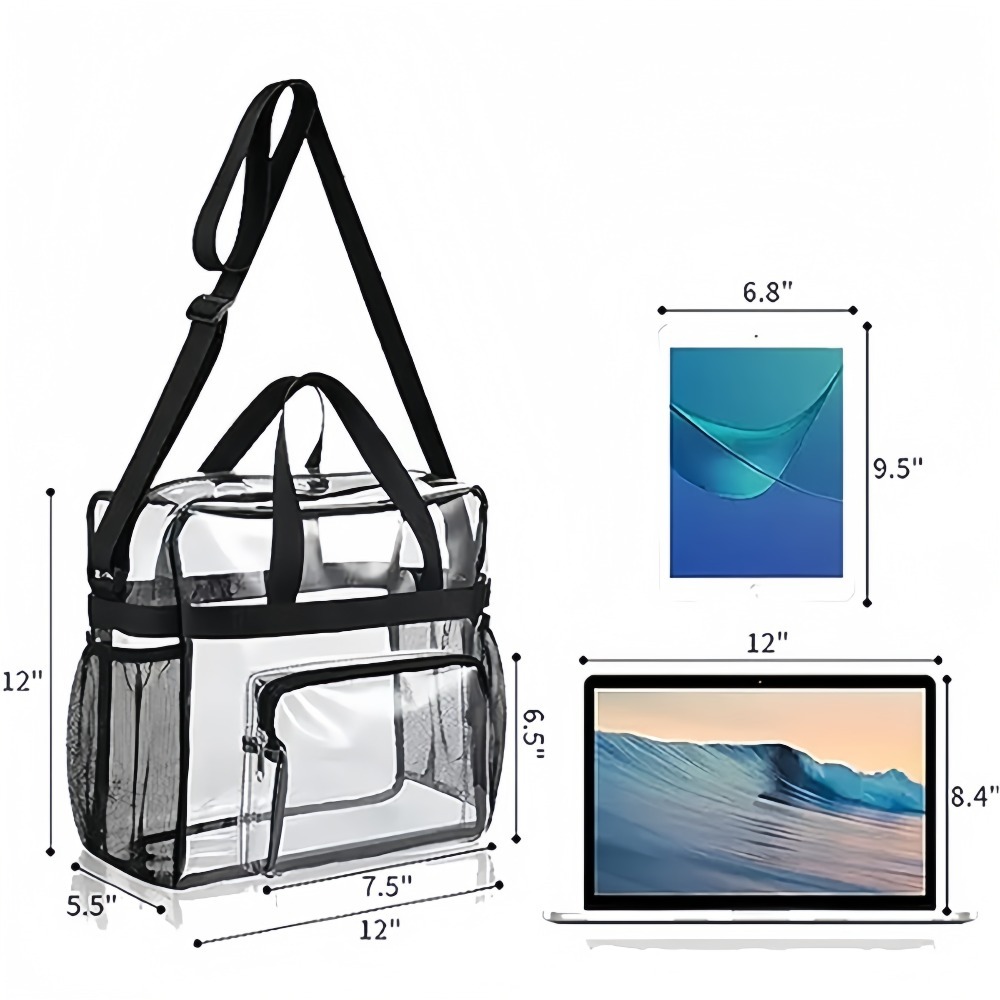 Clear Tote Bag Heavy Duty Plas - Women'S Tote Bags For Work avis et prix