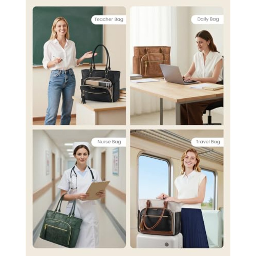 Laptop Tote Bag for Women With - Women'S Tote Bags For Work avis et prix