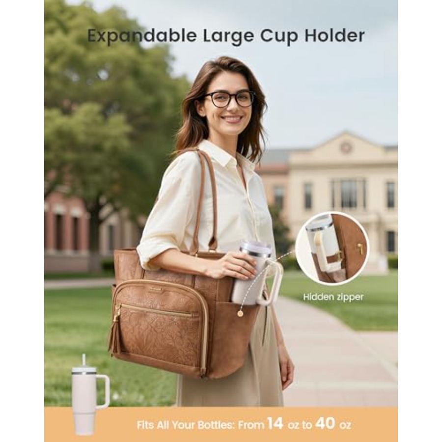Laptop Tote Bag for Women With - Women'S Tote Bags For Work avis et prix
