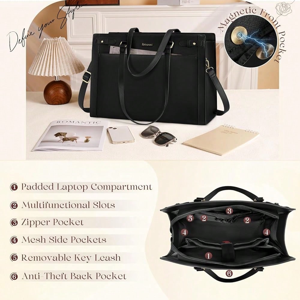 Laptop Bag For Women 15.6 Inch - Women'S Tote Bags For Work avis et prix