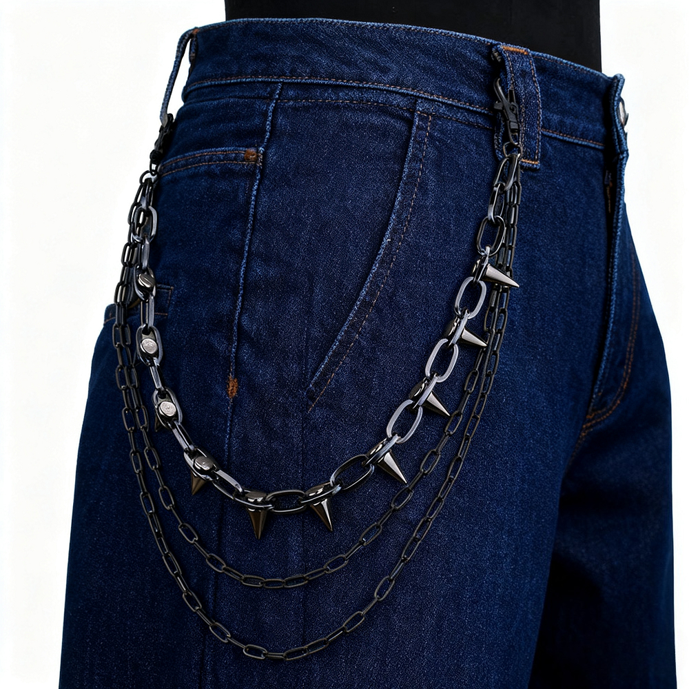 Unisex Hip Hop Punk Rock Metal - Women Bags With Wallet avis et prix