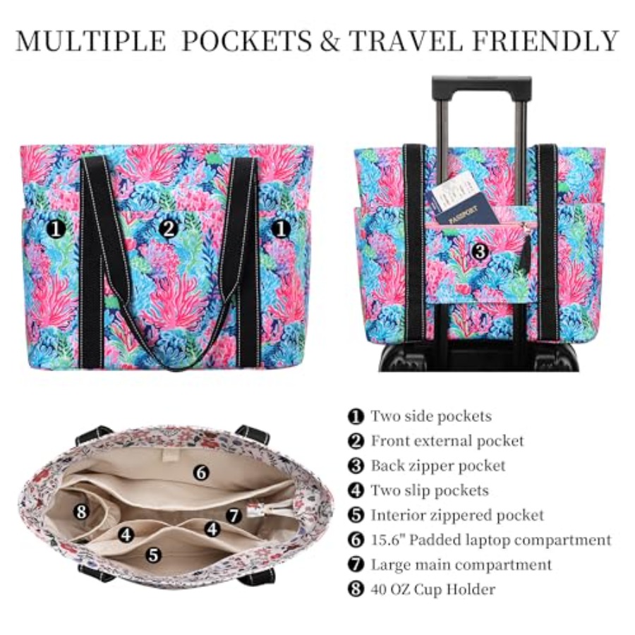 Tote Bag for Women with Laptop - Women'S Tote Bags For Work avis et prix