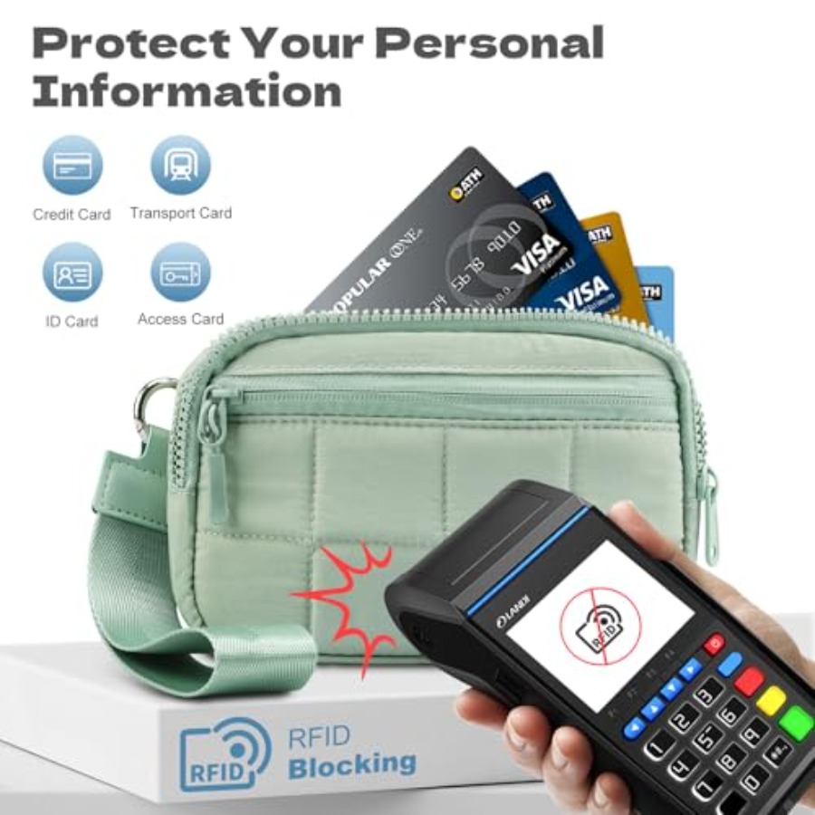 Wristlet Wallets for Women, RF - Women Bags With Wallet avis et prix