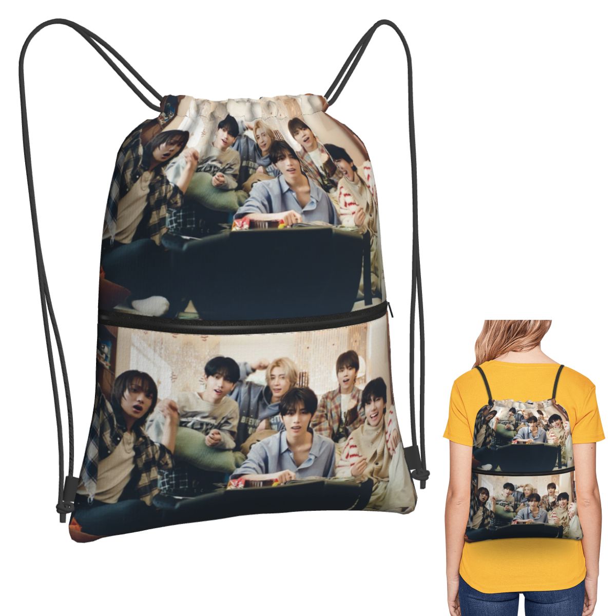 Boy Next Door KPOP Backpacks M - Women Bags Next avis et prix