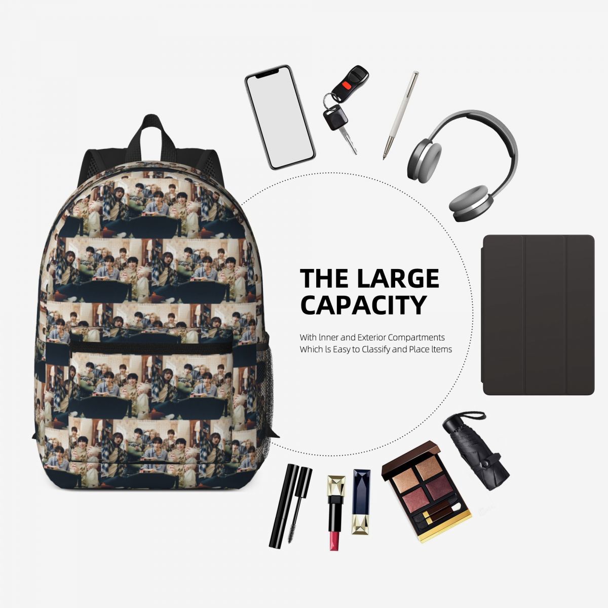 Boy Next Door KPOP Backpack Da - Women Bags Next avis et prix