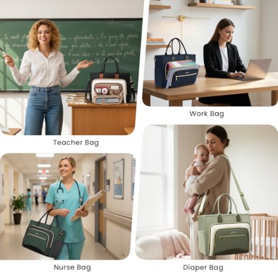 Teacher Tote Bag for Women, La - Women'S Tote Bags For Work avis et prix