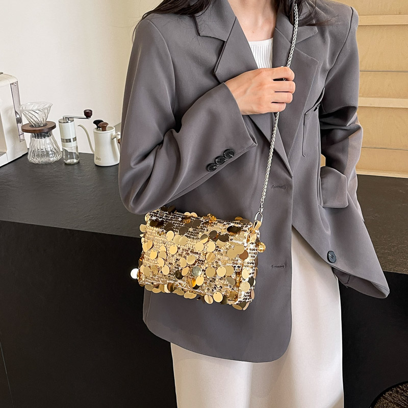 Luxury Gold Sequined Party Pur - Women Bags Dior avis et prix