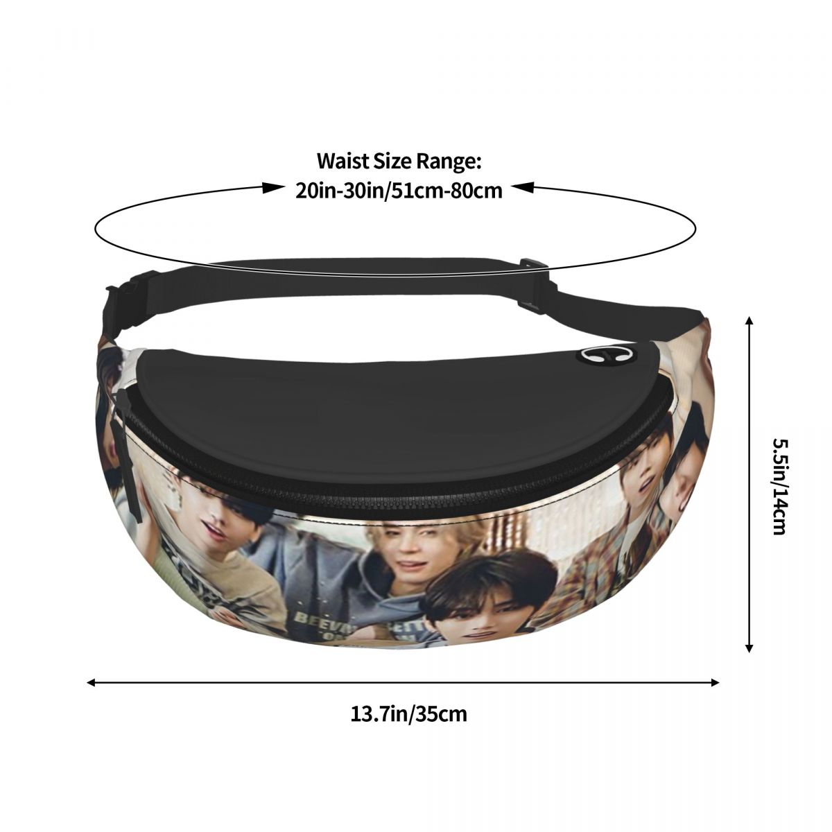 Boy Next Door KPOP Fanny Pack  - Women Bags Next avis et prix