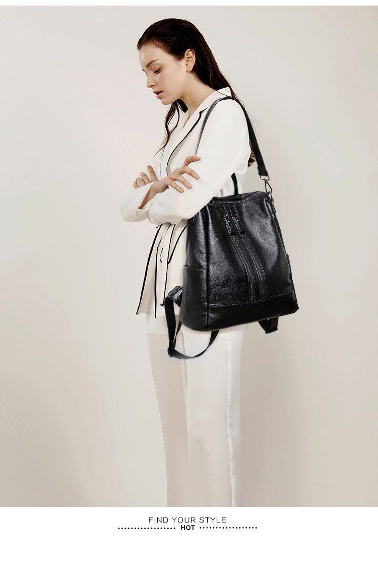Women Soft Leather Backpack Sc - Women Bags For Office avis et prix