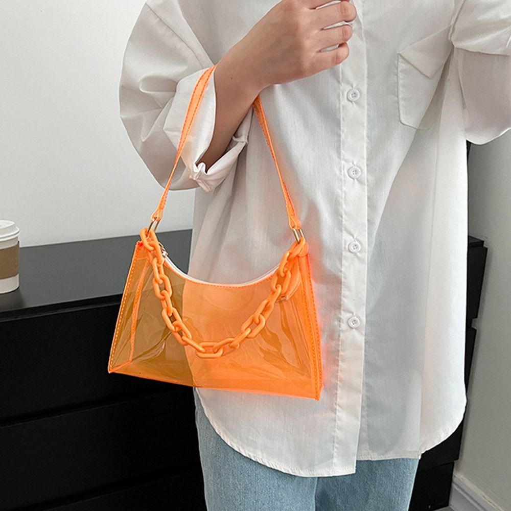 Fashion Ladies Jelly Bags PVC  - Jelly Bag Clear Pvc avis et prix