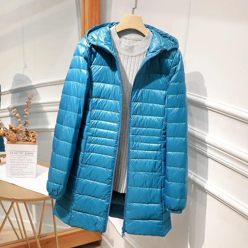 Female Long Down Jacket Light  - Women Bags For Office avis et prix