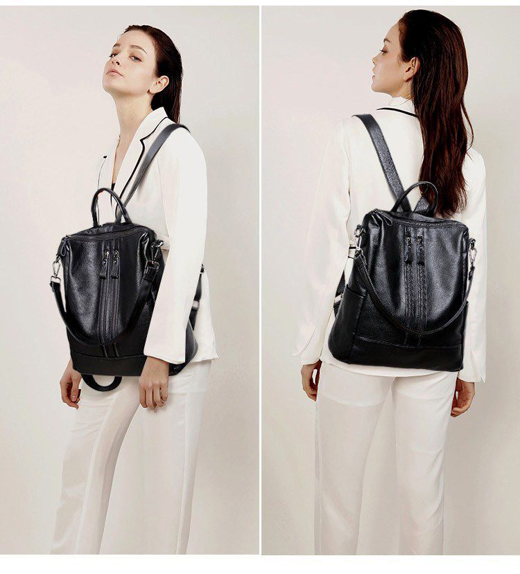 Women Soft Leather Backpack Sc - Women Bags For Office avis et prix