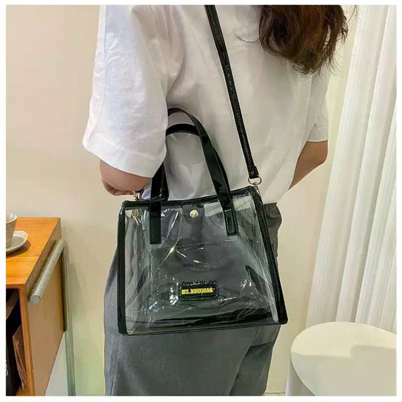 New PVC Fashion Handbag Transp - Jelly Bag Clear Pvc avis et prix