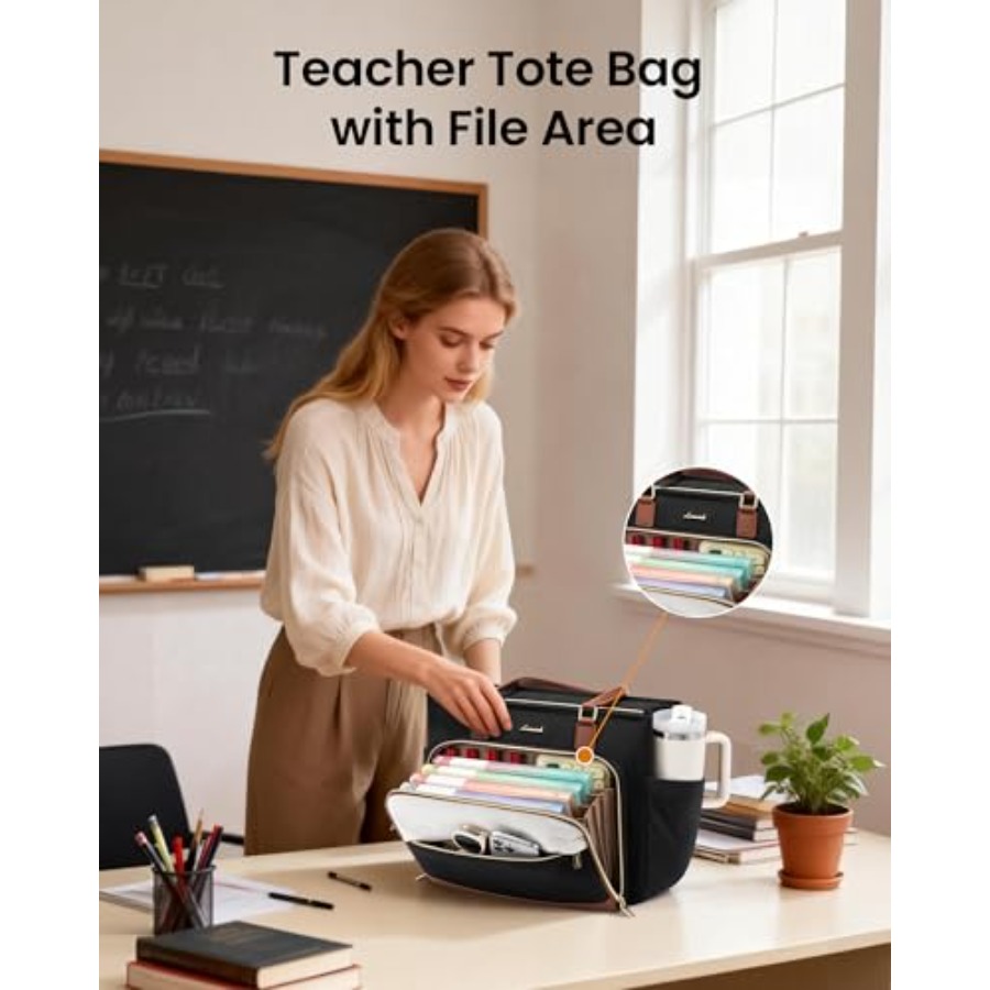 LOVEVOOK Teacher Tote Bag, Lap - Women'S Tote Bags For Work avis et prix