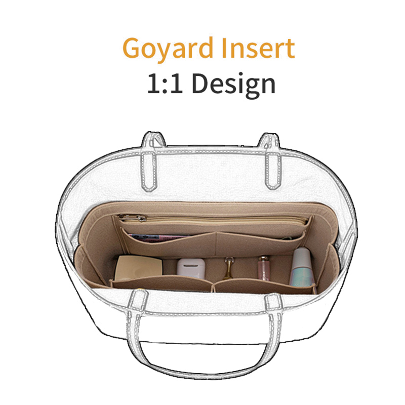 Felt Insert Bag Organizer For  - Women Bags Goyard avis et prix