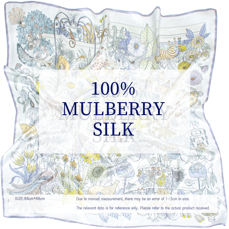 Women's 100% Mulberry Silk Squ - Women Bags For Office avis et prix