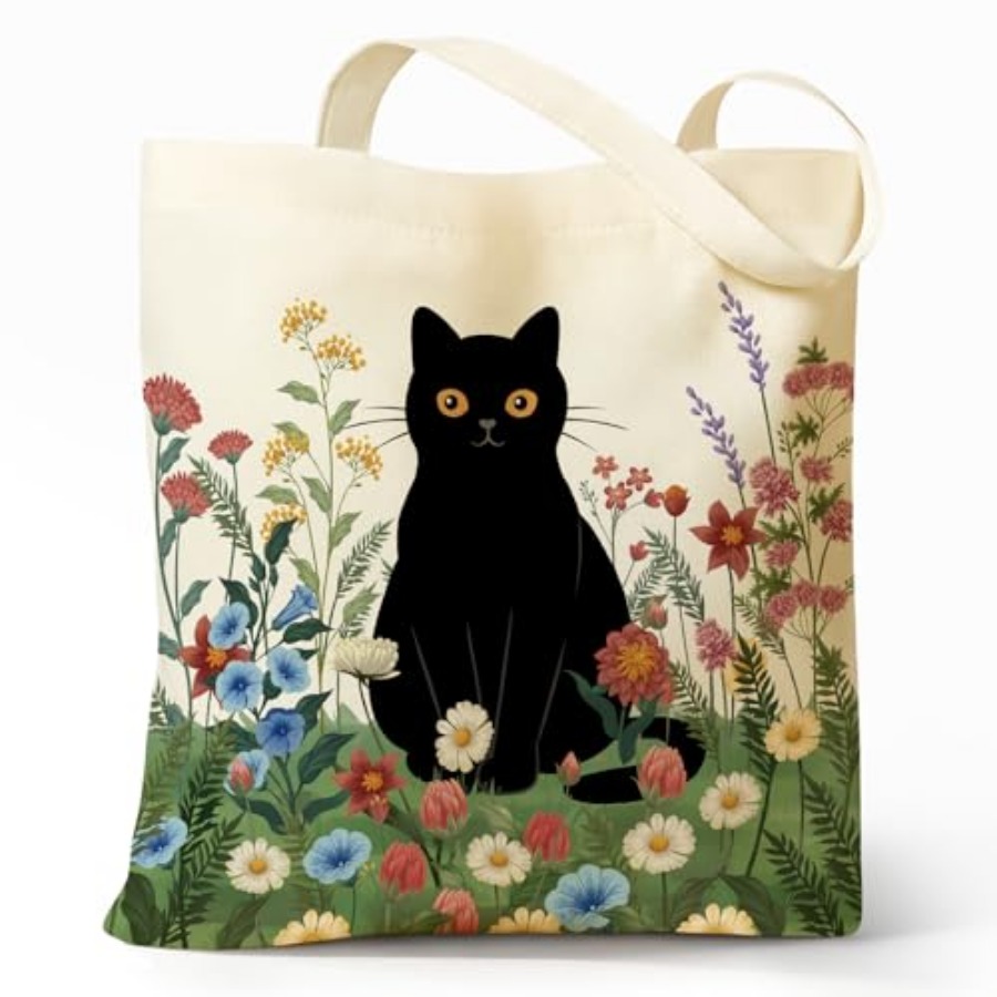 Cute Aesthetic Canvas Tote Bag - Women'S Tote Bags For Work avis et prix