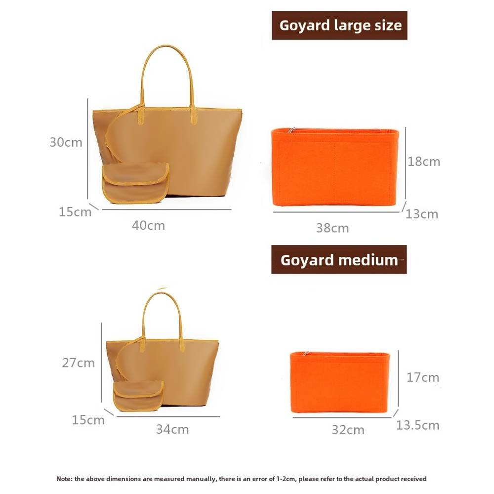 Felt Insert Bag Cosmetic Organ - Women Bags Goyard avis et prix