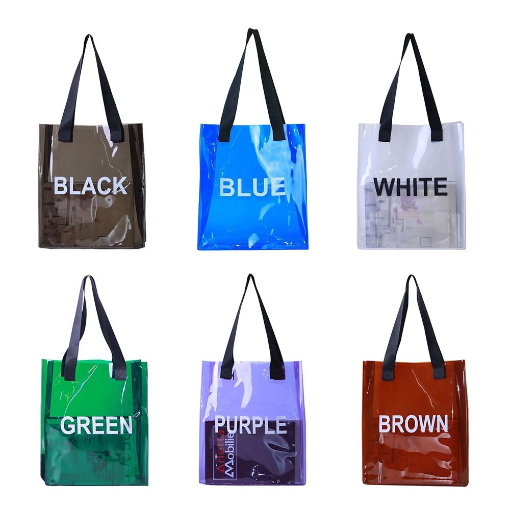 Transparent Tote Bag Portable  - Jelly Bag Clear Pvc avis et prix