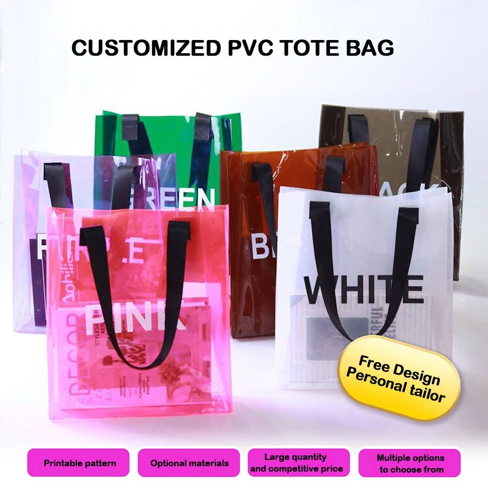 Transparent Tote Bag Portable  - Jelly Bag Clear Pvc avis et prix