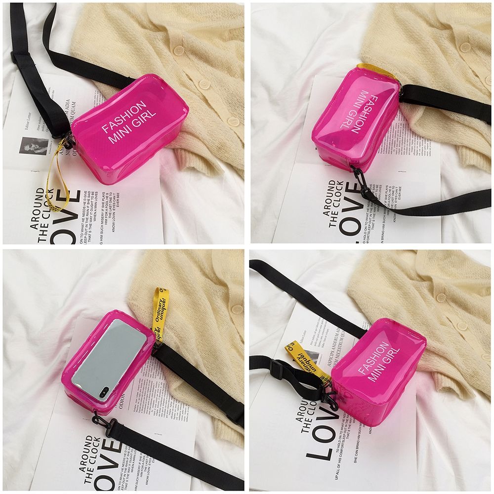 PVC Girls Handbags Sweet Candy - Jelly Bag Clear Pvc avis et prix