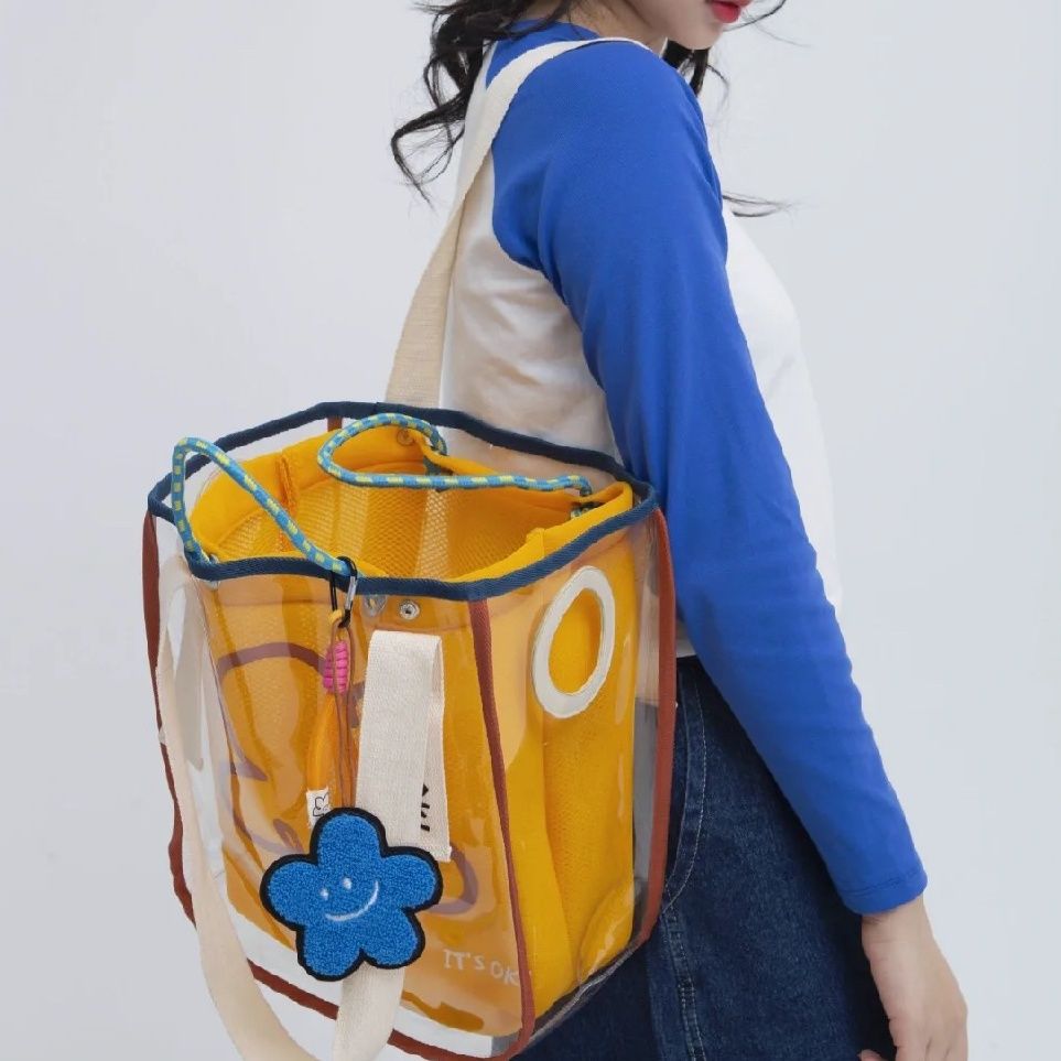 Clear Jelly Tote Women Shoulde - Jelly Bag Clear Pvc avis et prix