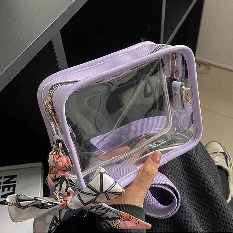 Clear Transparent Jelly Crossb - Jelly Bag Clear Pvc avis et prix