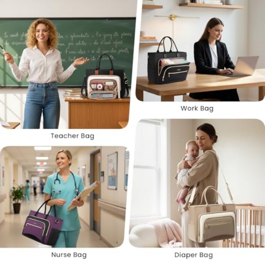Teacher Tote Bag for Women, La - Women'S Tote Bags For Work avis et prix
