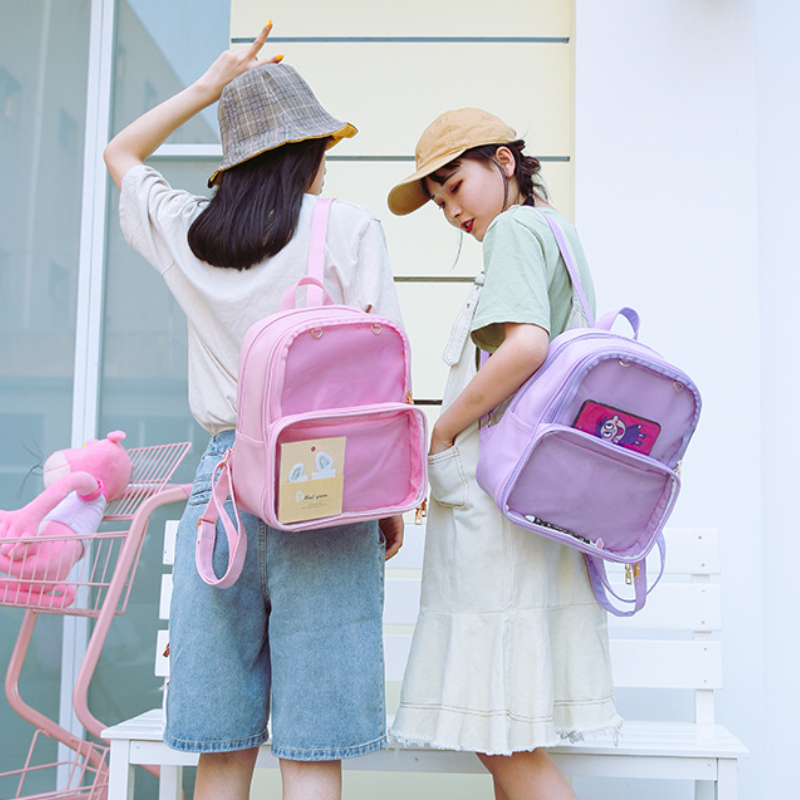 Cute Clear Transparent Women B - Jelly Bag Clear Pvc avis et prix