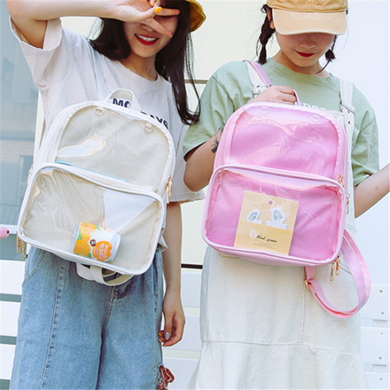 Cute Clear Transparent Women B - Jelly Bag Clear Pvc avis et prix