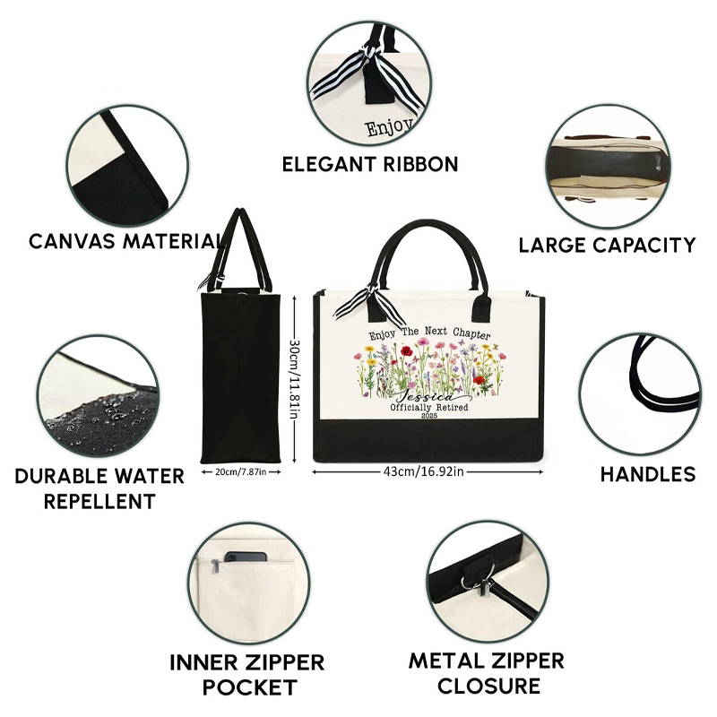 Personalized Retirement Theme  - Women Bags Next avis et prix