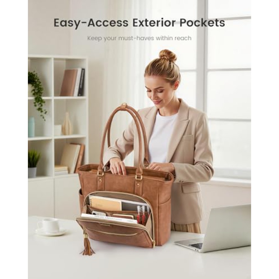 Laptop Tote Bag for Women With - Women'S Tote Bags For Work avis et prix