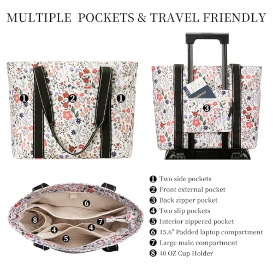 Tote Bag for Women with Laptop - Women'S Tote Bags For Work avis et prix